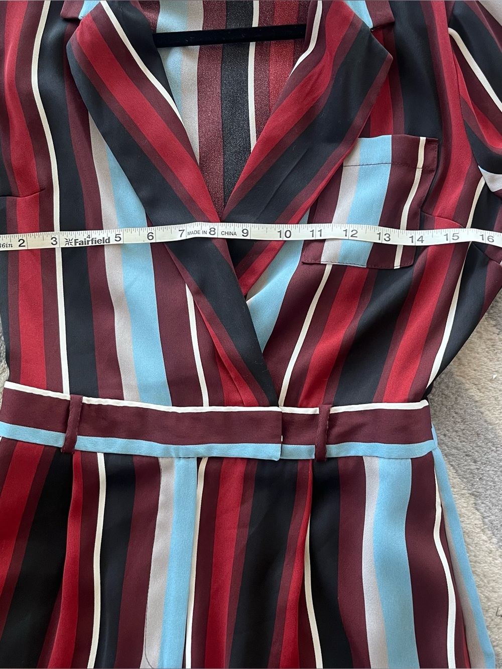 Topshop striped wide leg jumpsuit -70s inspired - Picture 8 of 10
